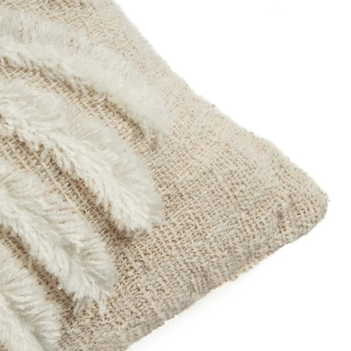 Coussin Isla Palm - Naturel Blanc