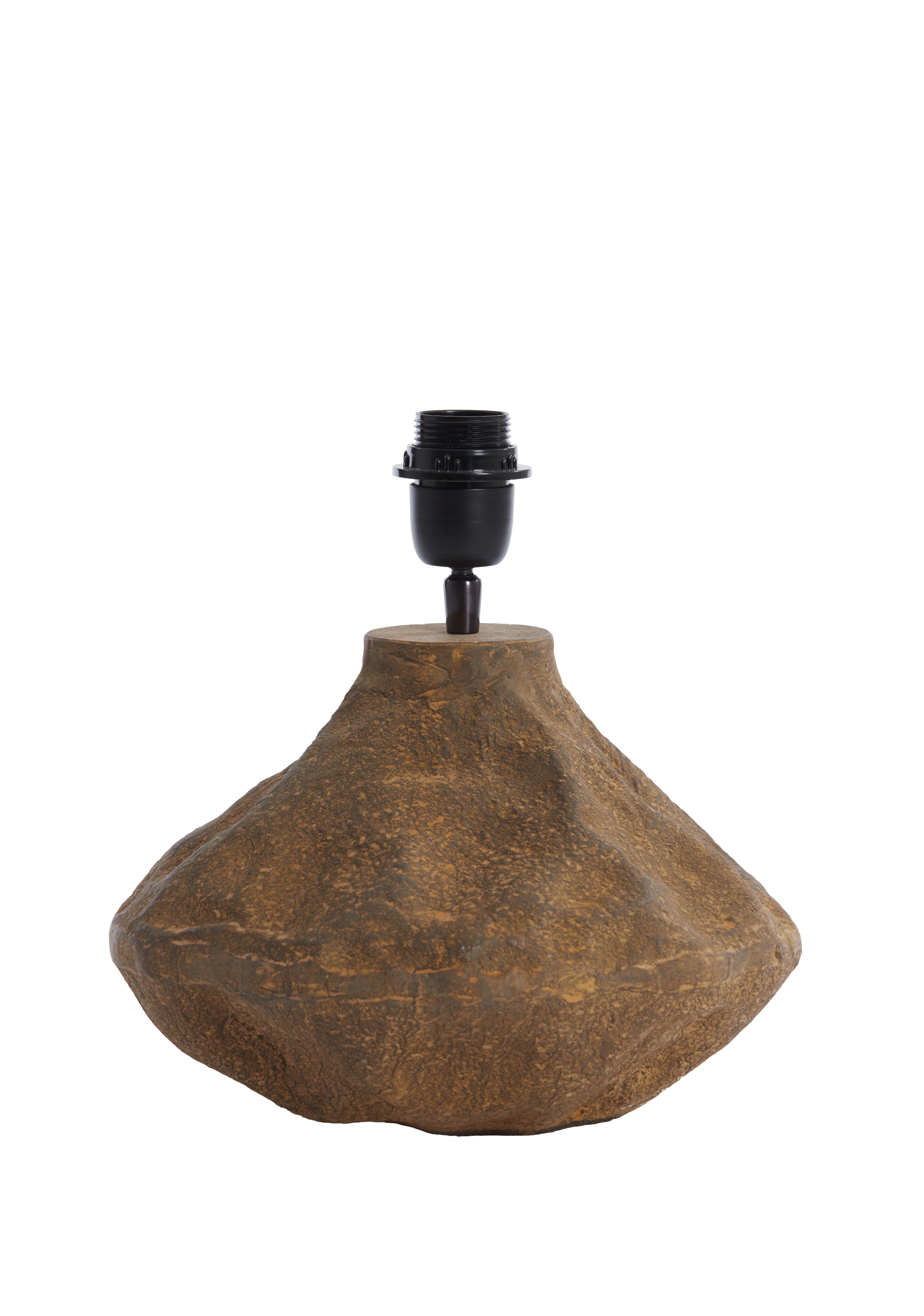 Pied de lampe 29x28,5x29 cm MARZOKA brun antique