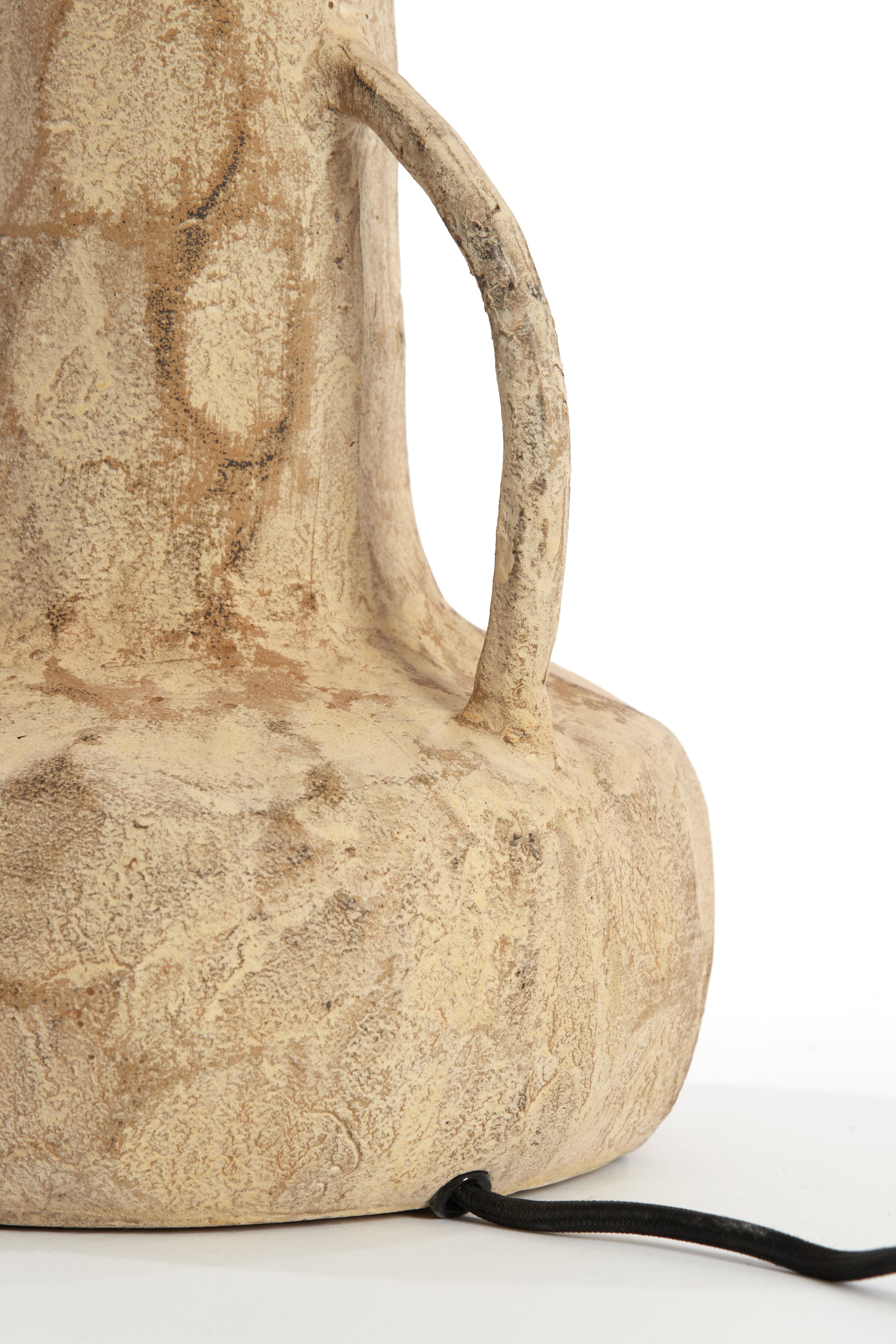 Pied de lampe 20,5x20x43 cm MOGLIANO sable antique