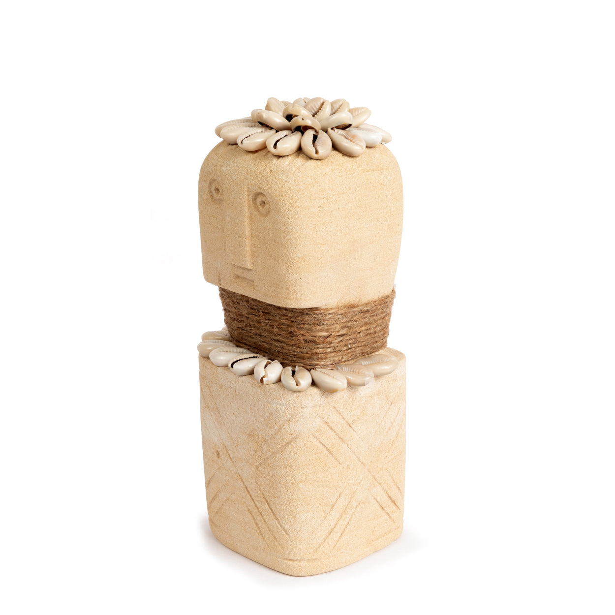 La Pierre Sumba avec coquillage - Naturel