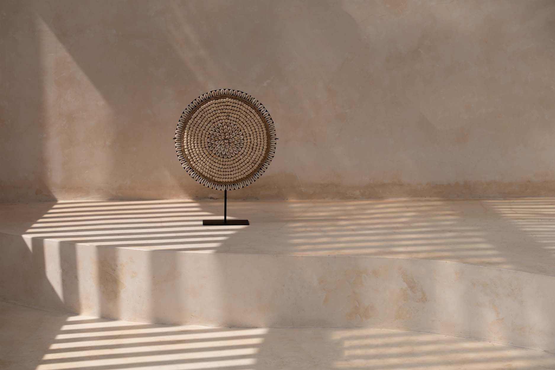 Shell Martinique Sur Pied - Naturel Blanc