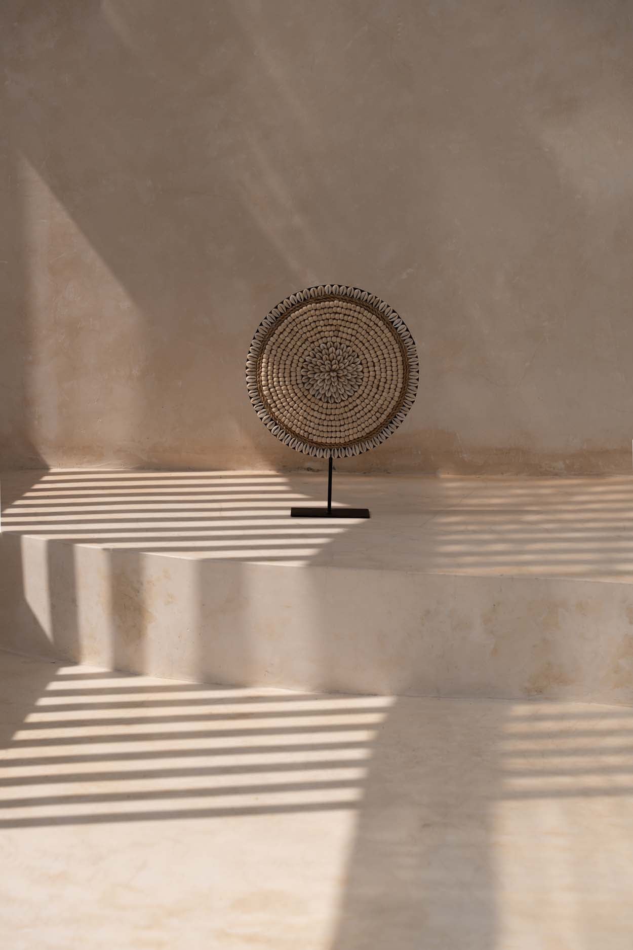 Shell Martinique Sur Pied - Naturel Blanc