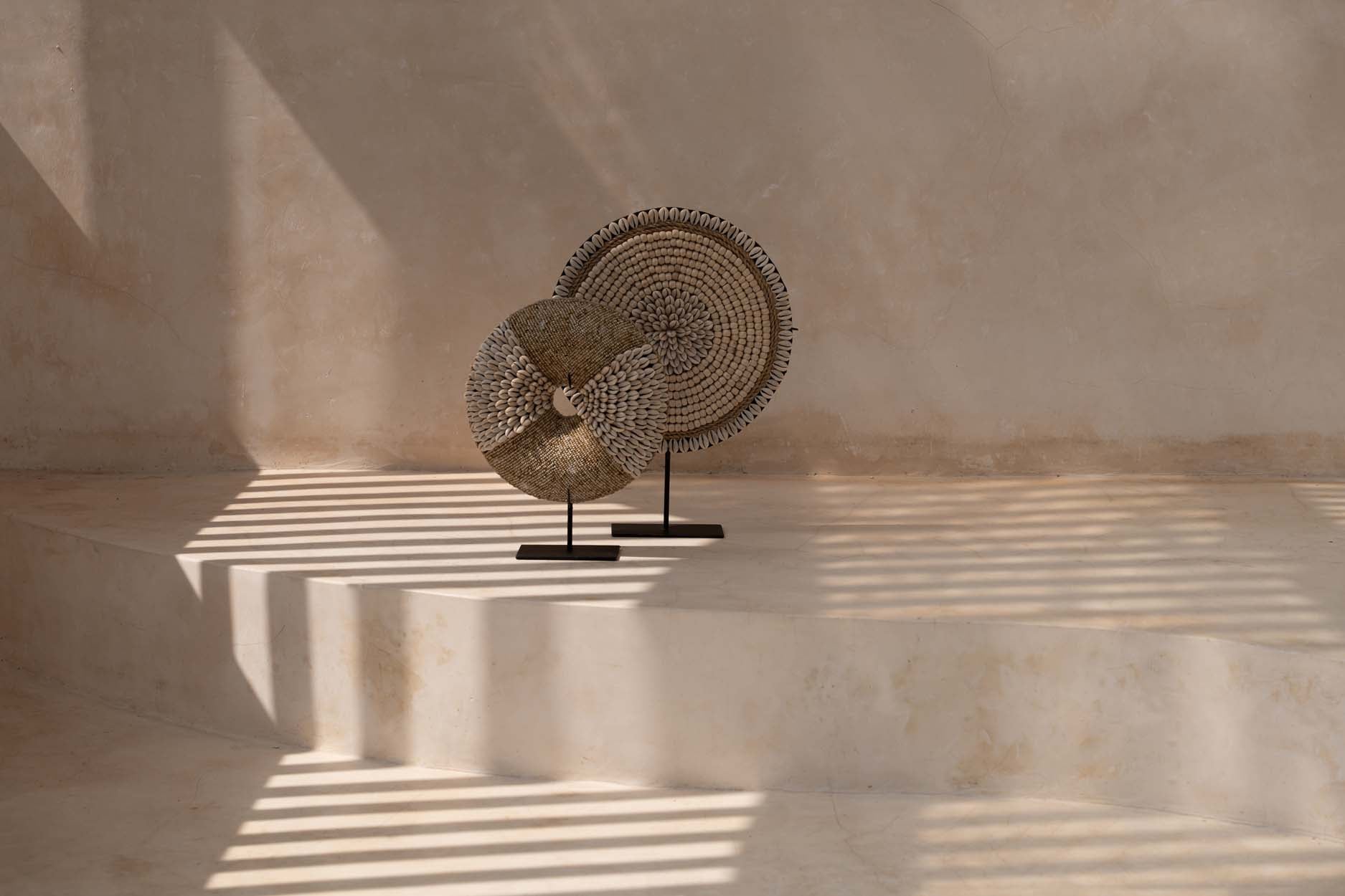 Shell Martinique Sur Pied - Naturel Blanc