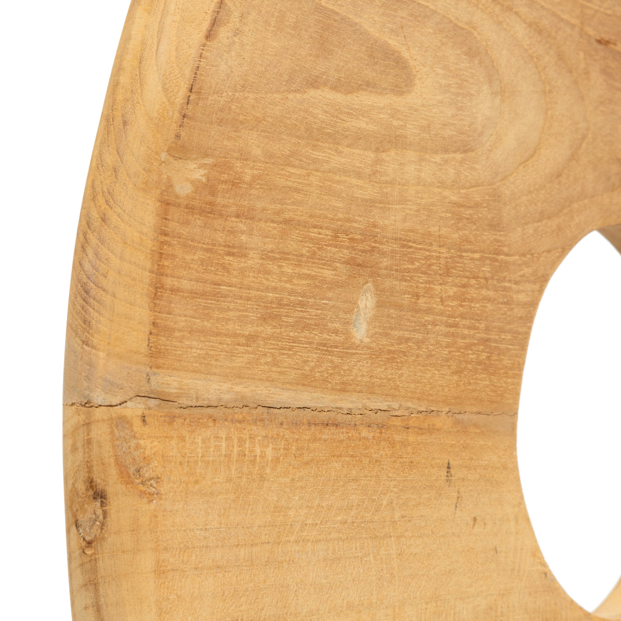 Le Disque En Teak Sur Pied - M