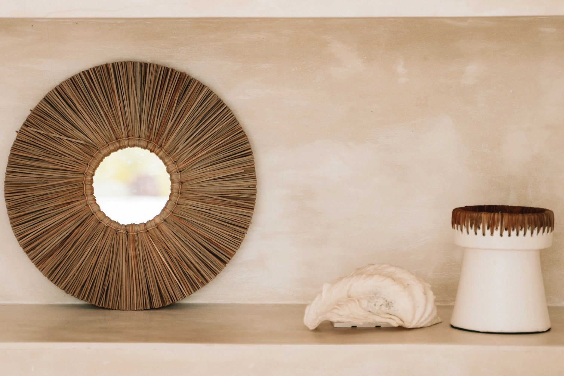 Le Bougeoir Pretty - Blanc Naturel - M