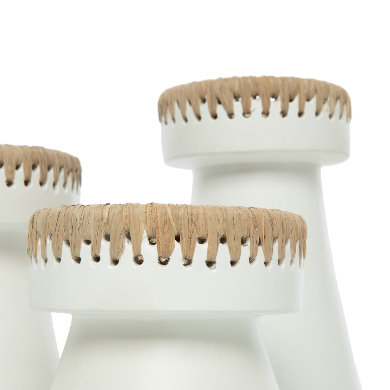 Le Bougeoir Pretty - Blanc Naturel - S