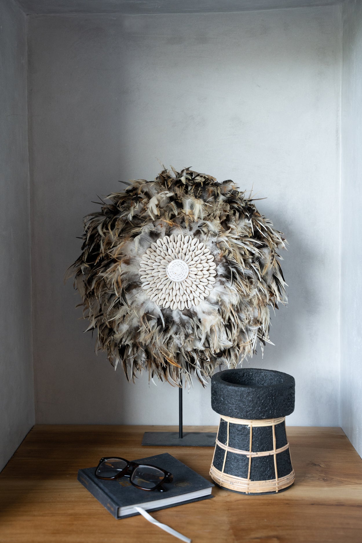 Le Bougeoir Serene - Noir Naturel - M