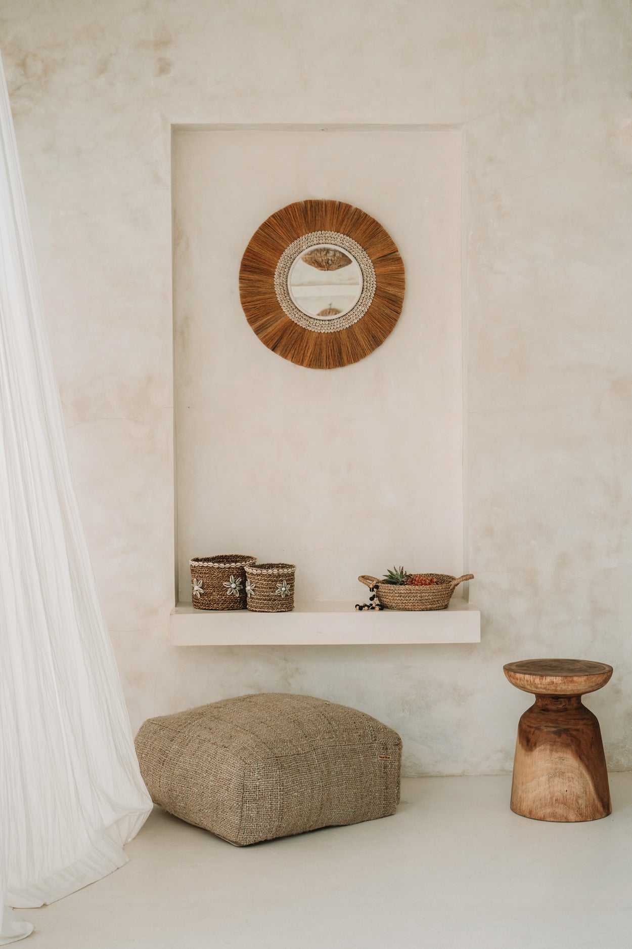 Le Plateau en Raphia - Naturel - S