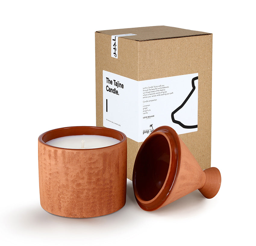 Tajine candle Terracota - Senteur Place des épices