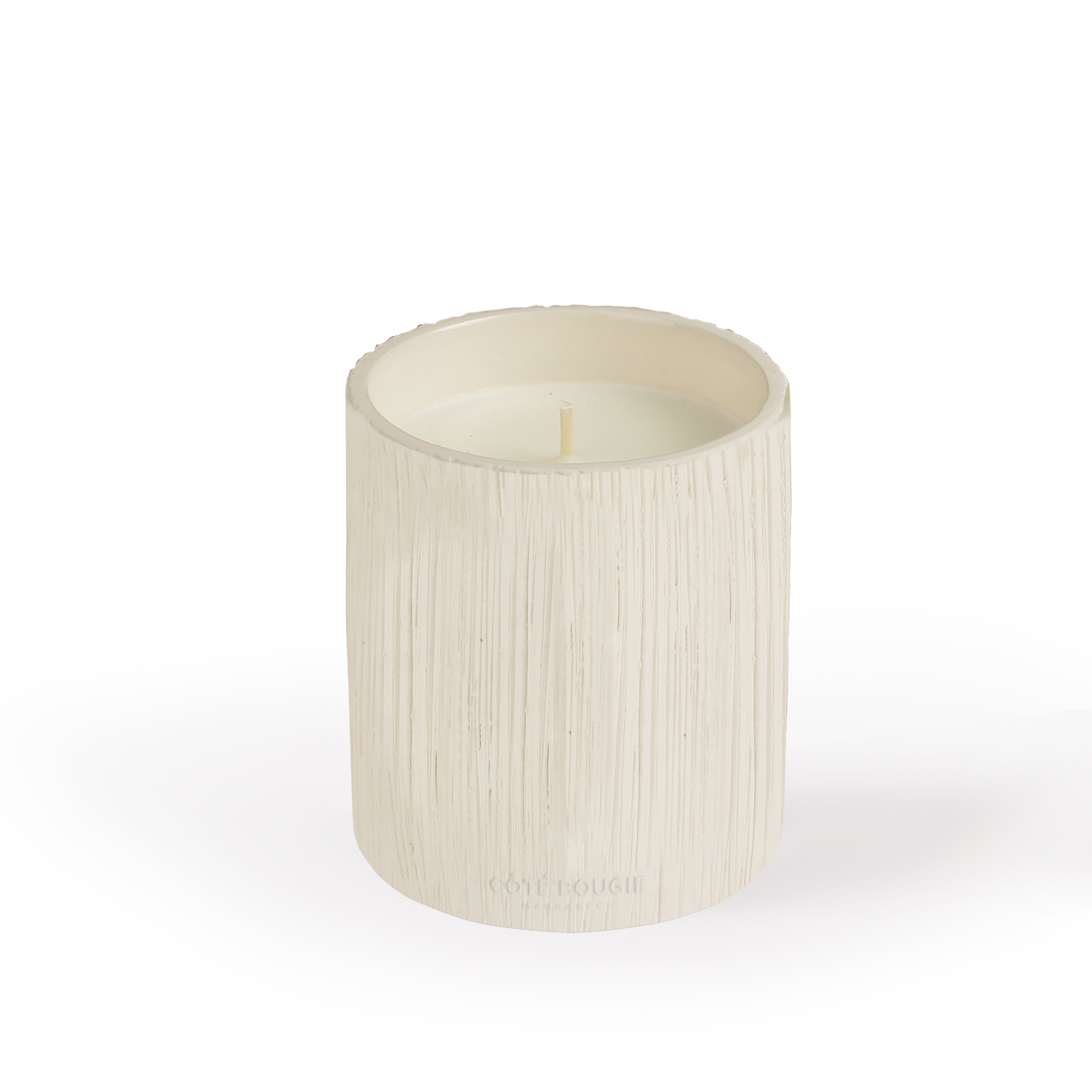 Striée blanche M - Senteur Fleur d'oranger