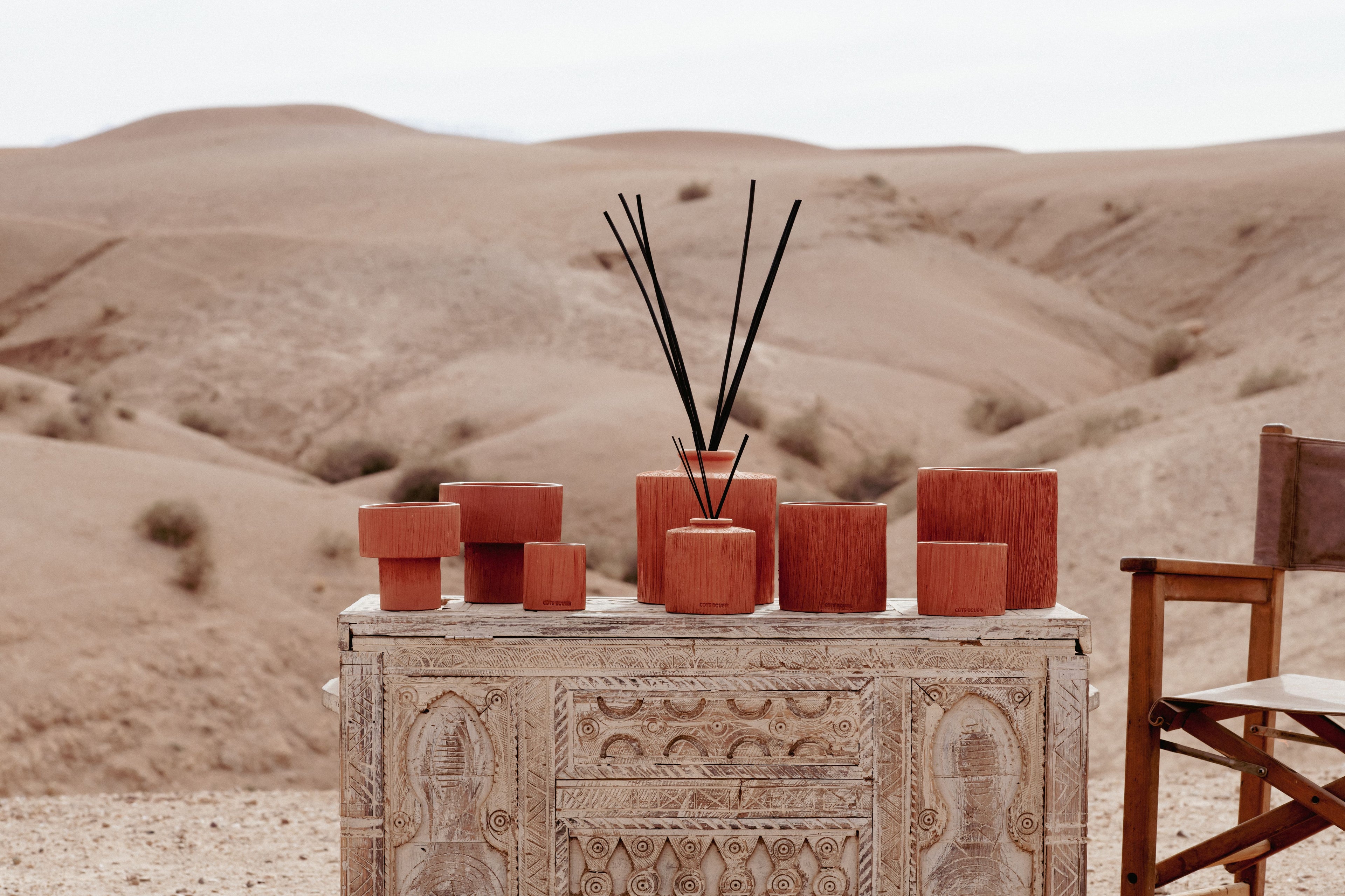 Striée Terracotta S - Senteur Ambre