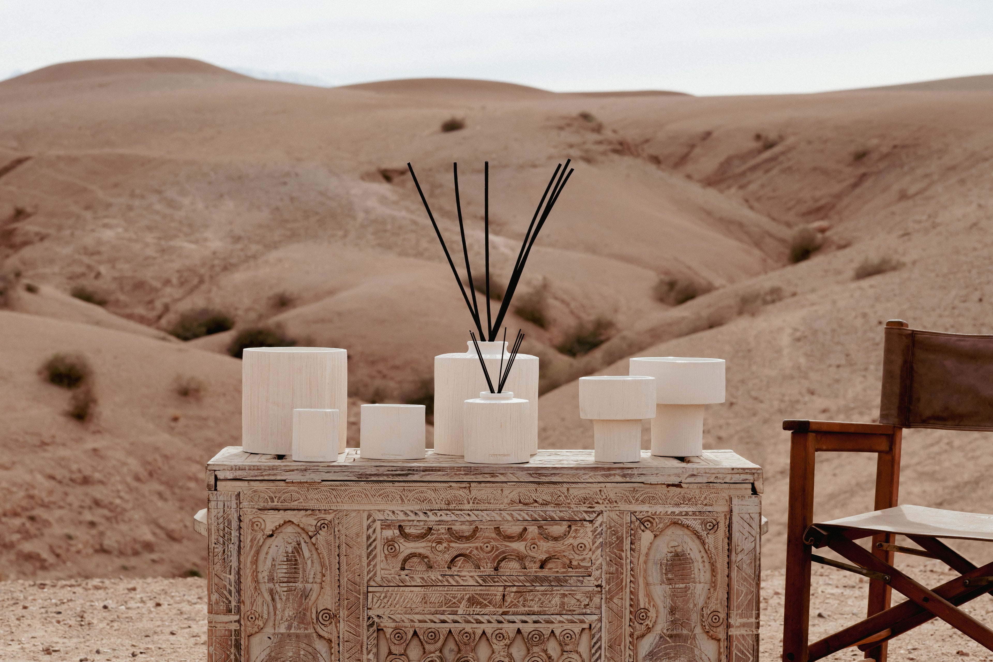 Coupe Striée Blanche M - Senteur Mon Bel Oranger