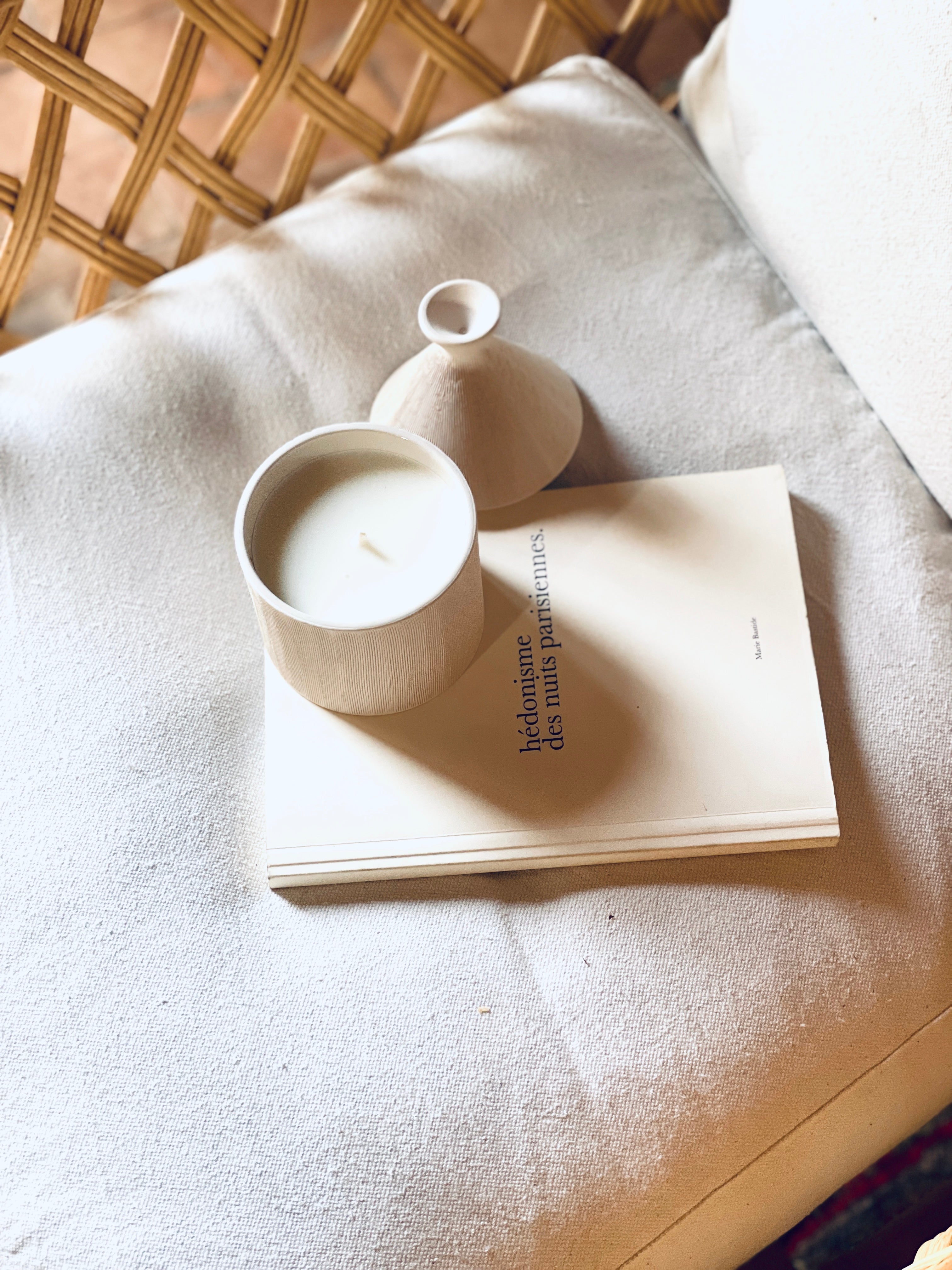 Tajine candle White - Senteur skin jbir