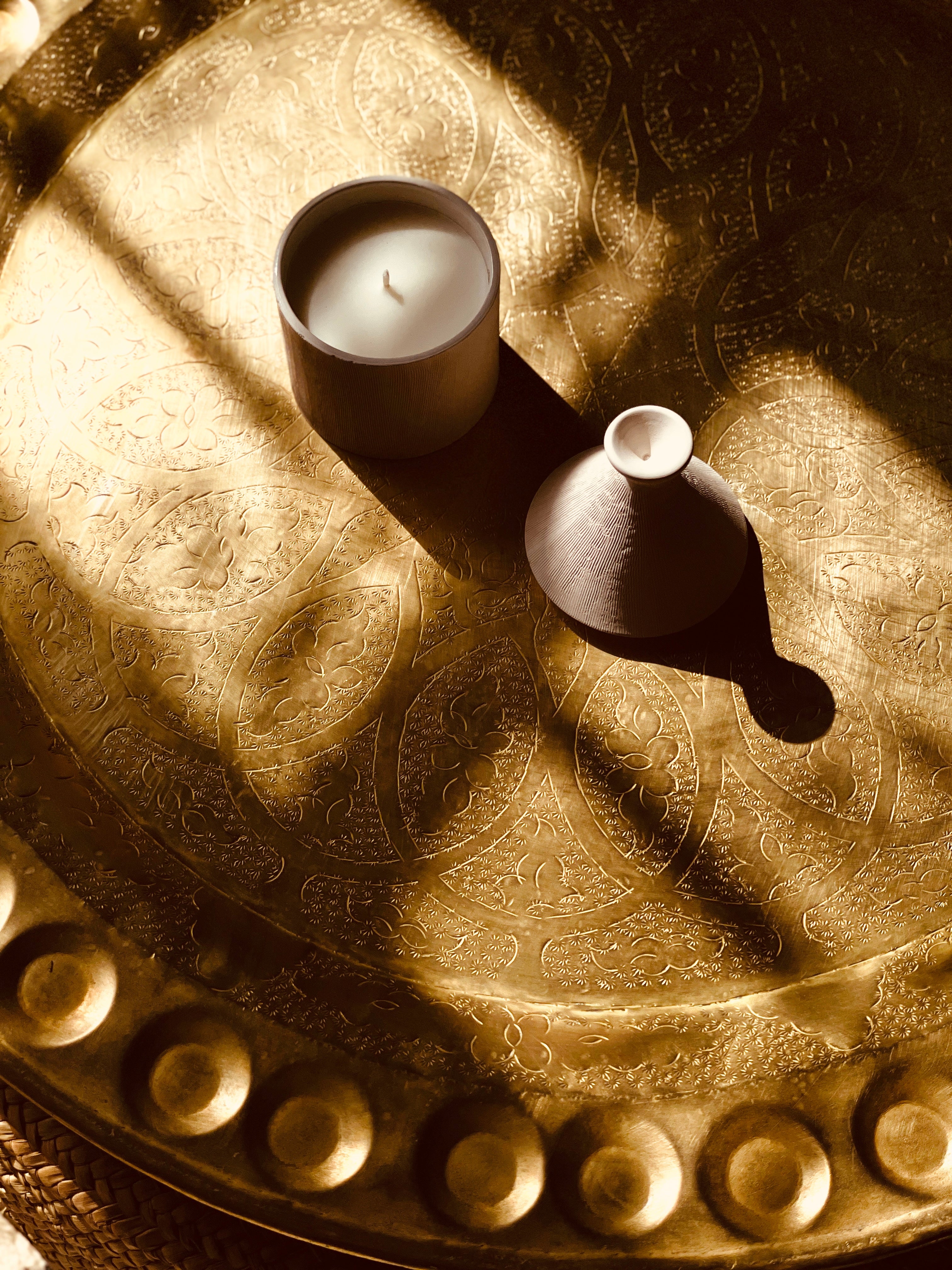 Tajine candle White - Senteur skin jbir