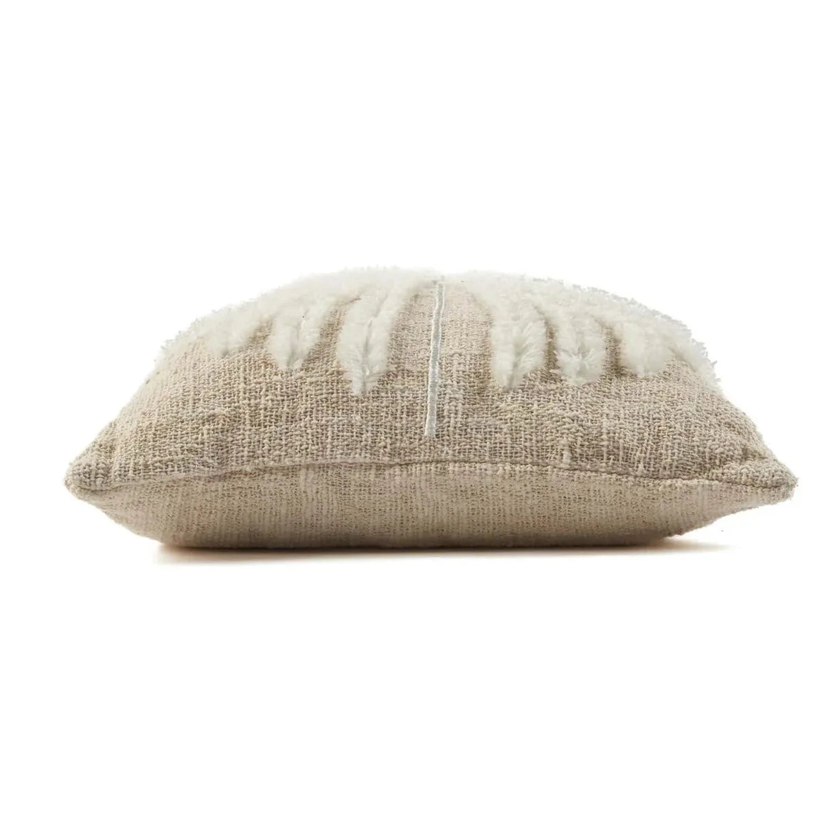 Coussin Isla Palm - Naturel Blanc