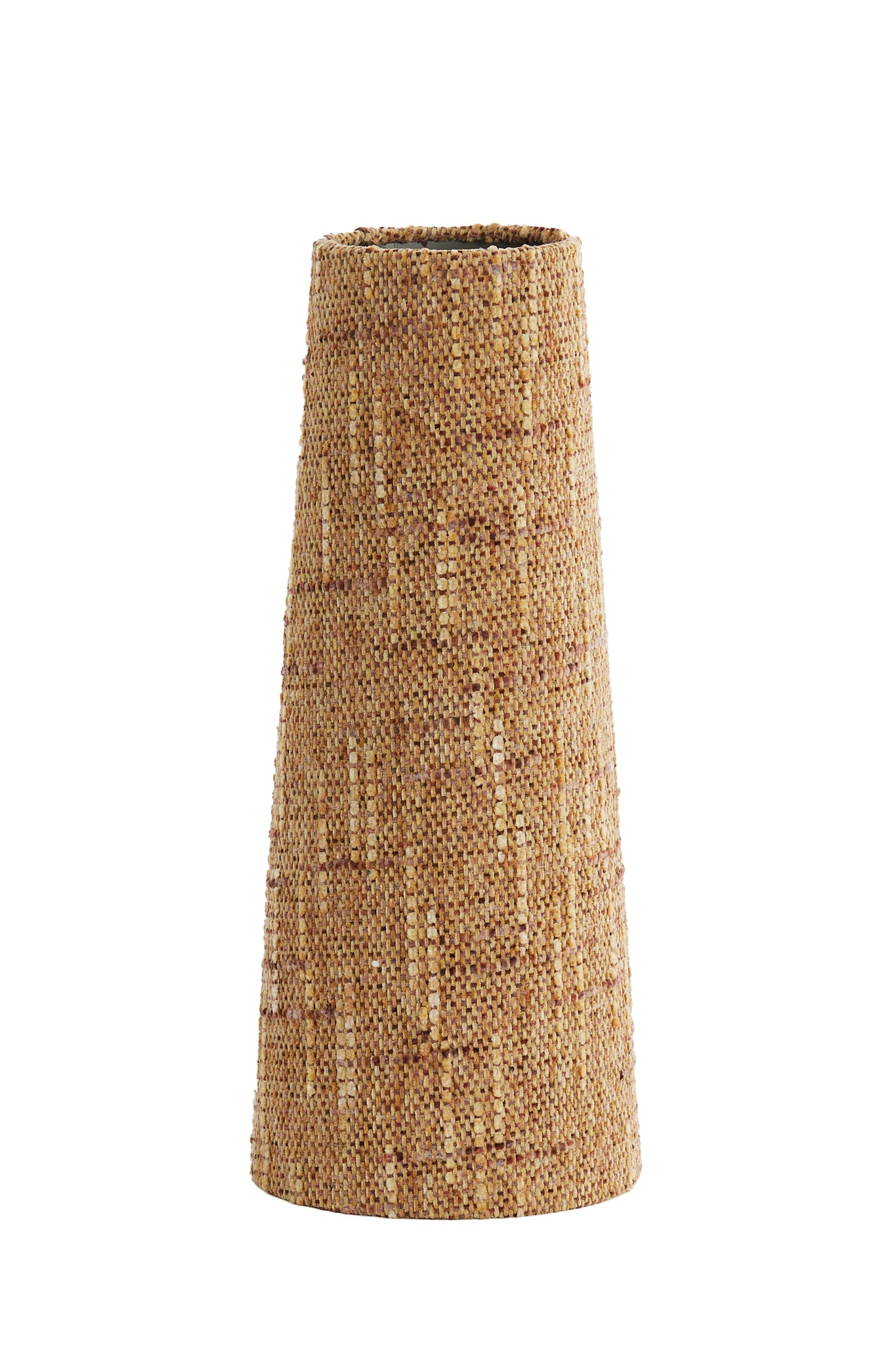 Abat-jour tambour conique 19-12,5-46,5 cm OSIRE terra-brun