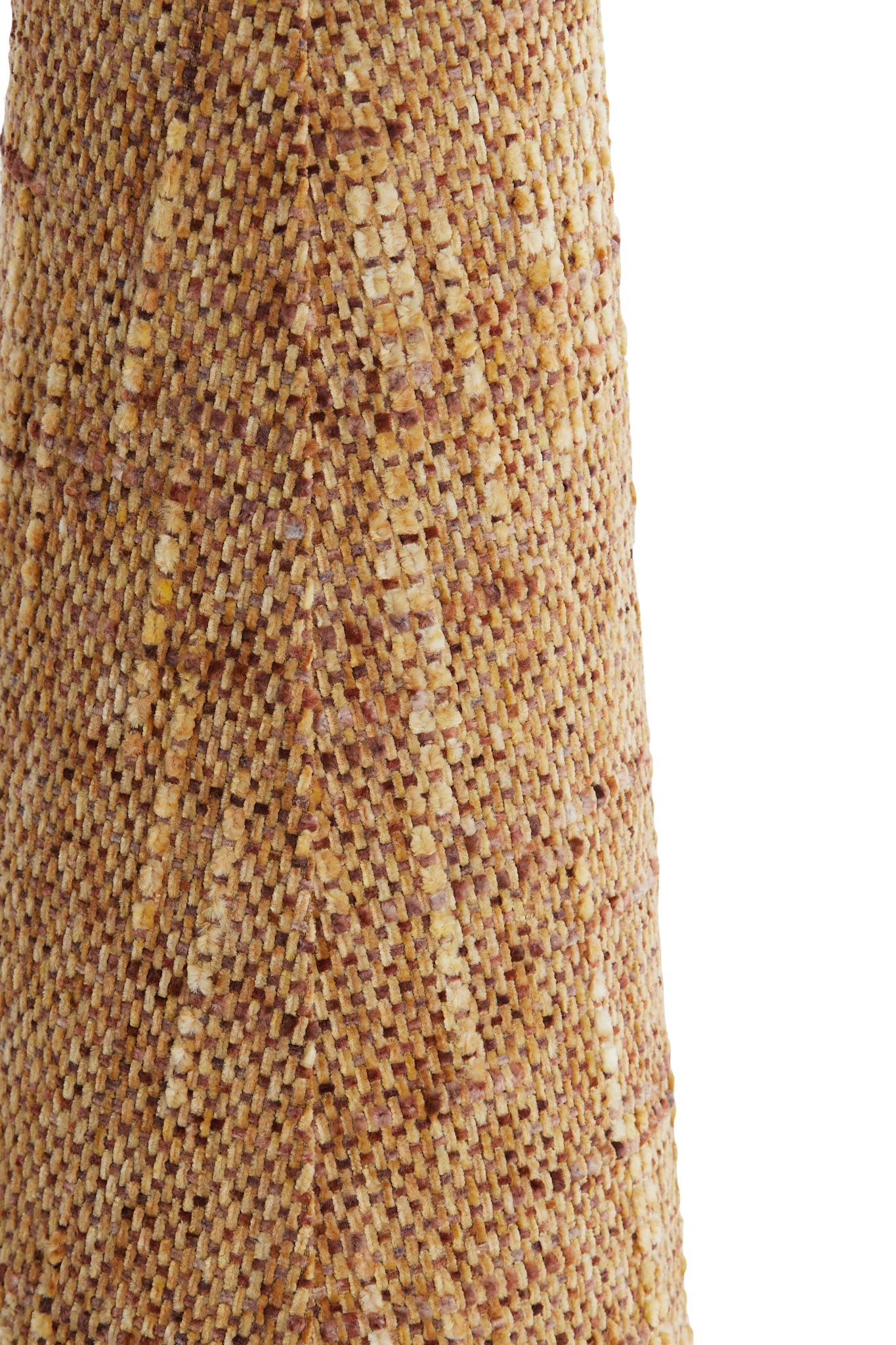 Abat-jour tambour conique 19-12,5-46,5 cm OSIRE terra-brun