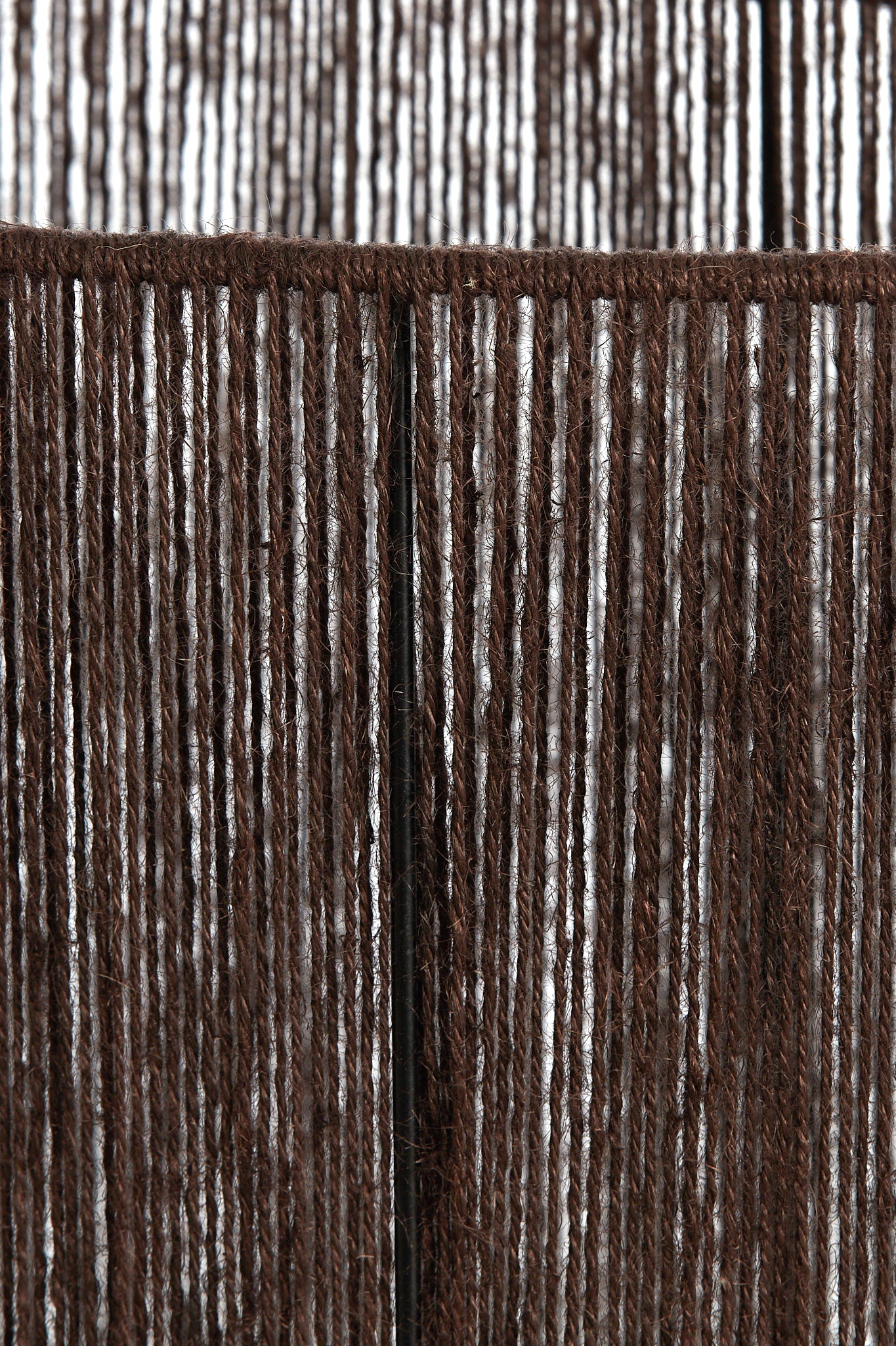 Abat-jour cylindre 30-30-21 cm TOSSA jute brun foncé