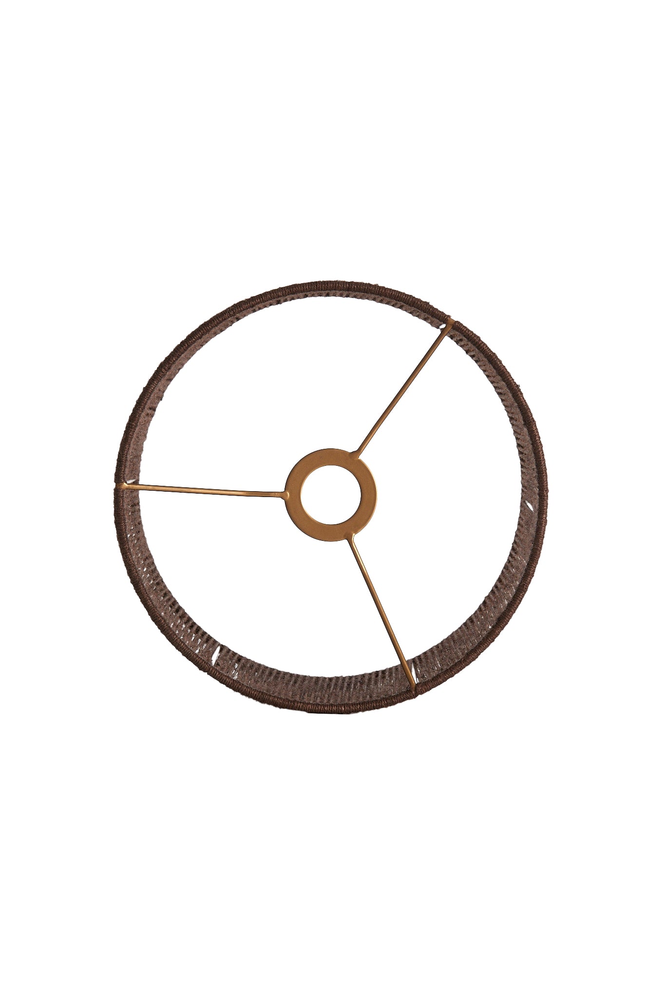 Abat-jour cylindre 30-30-21 cm TOSSA jute brun foncé