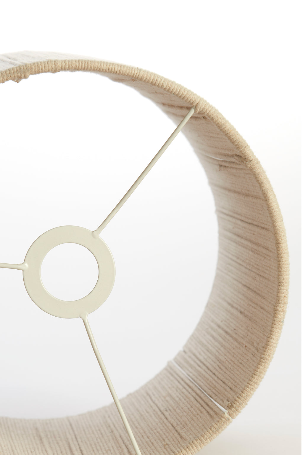 Abat-jour cylindre 30-30-40 cm MEDAN crème