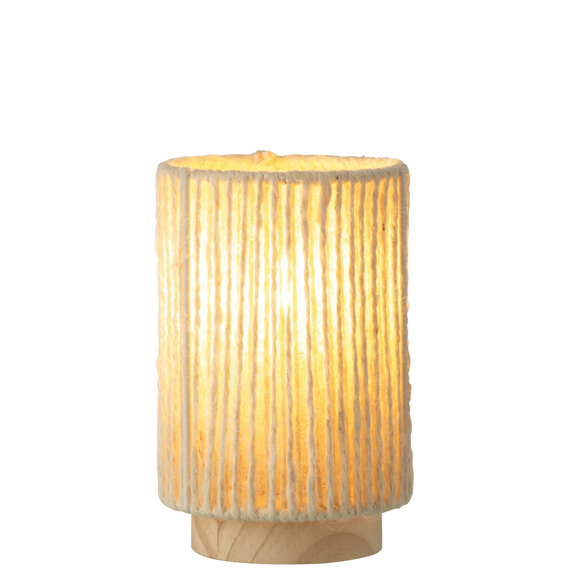 Lampe Led Cylindre Naturel