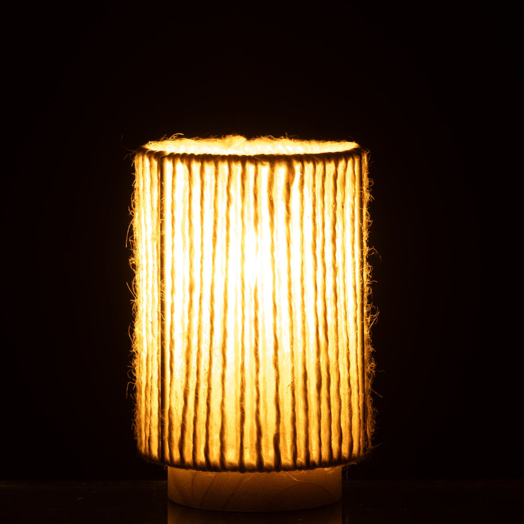 Lampe Led Cylindre Naturel