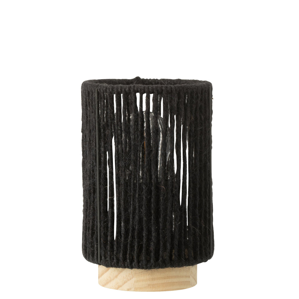 Lampe Led Cylindre Noir