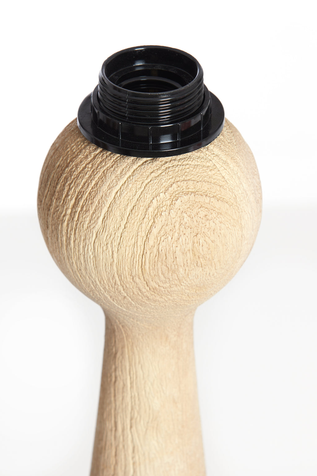 Pied de lampe Ø9x33 cm FESTINA bois naturel mat