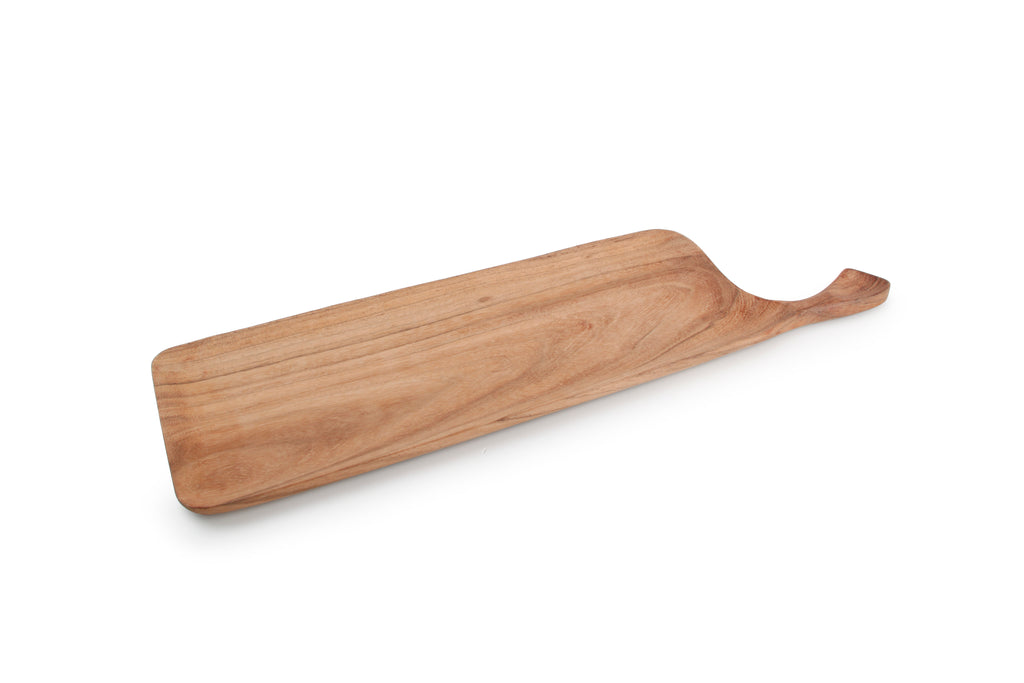Planche à servir avec poignée acacia 50x15cm