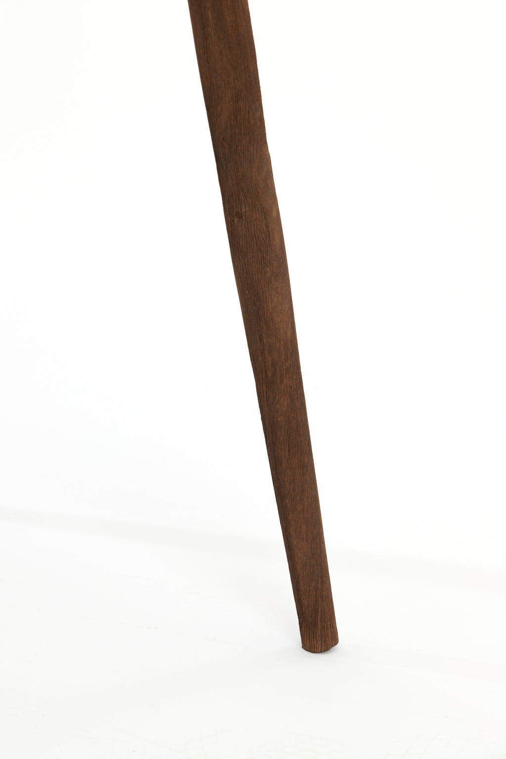 Lampadaire trépied 52x52x122 cm ILIAS bois brun foncé mat
