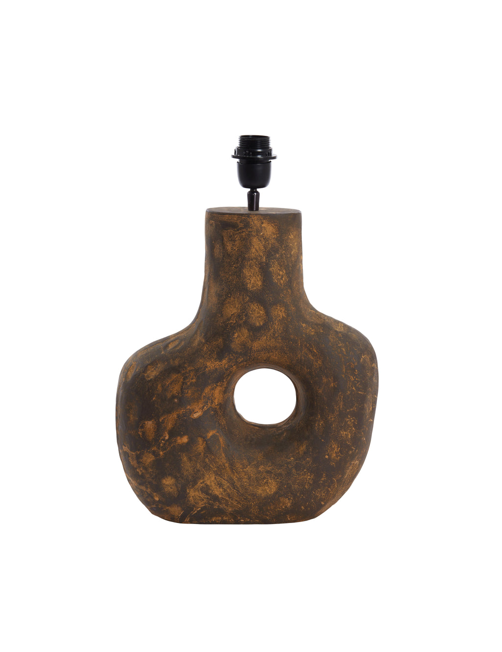 Pied de lampe 32,5x12x47,5 cm TARUGI brun antique