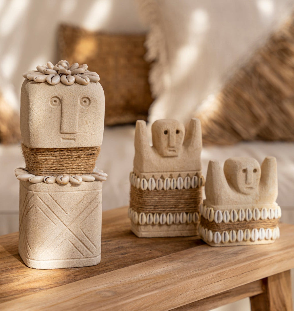 La Pierre Sumba avec coquillage - Naturel