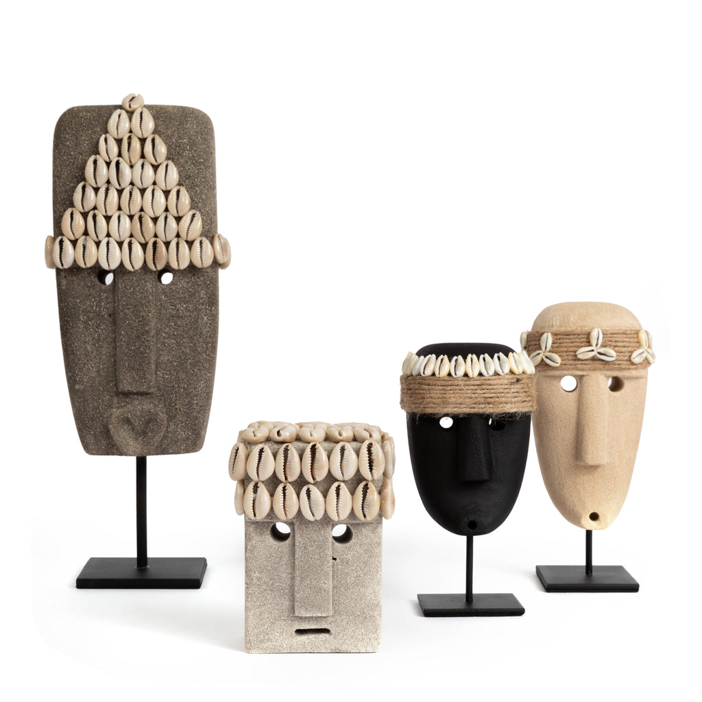 La Pierre De Sumba Sur pied - Gris