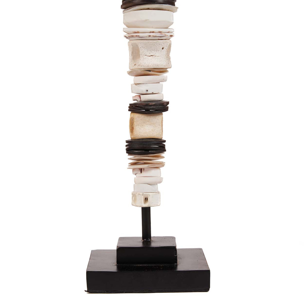 Le Money Shell sur Pied - Noir Blanc - M