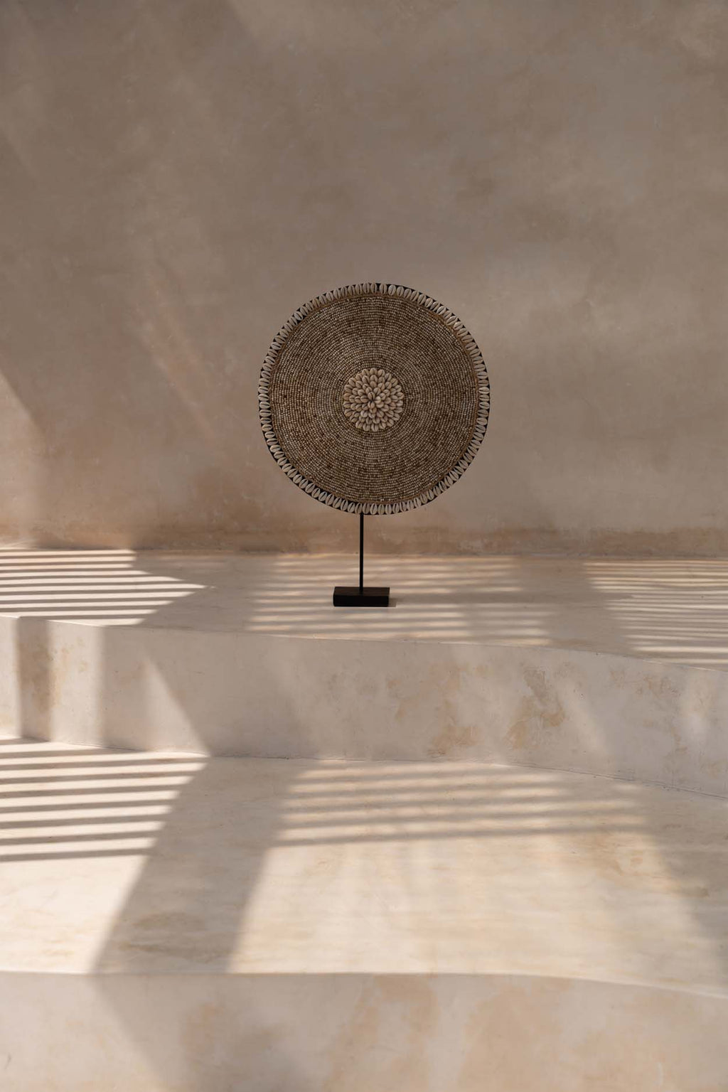 Shell Guadeloupe Sur Pied - Naturel Blanc