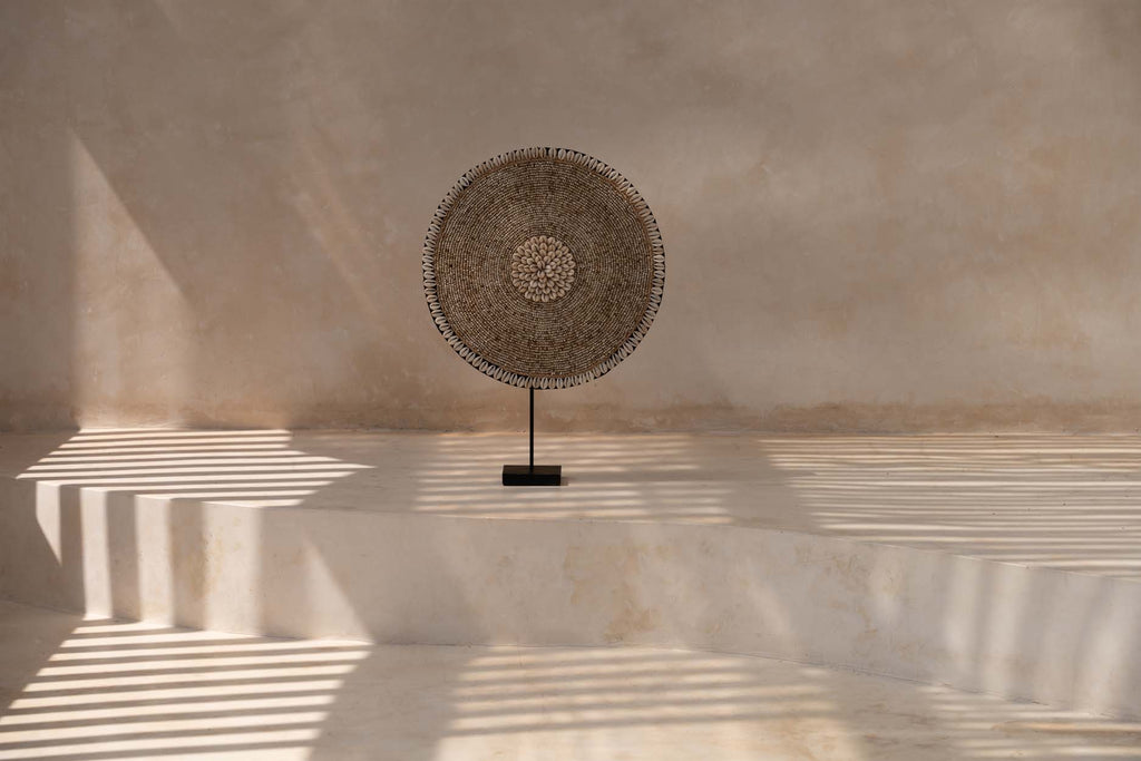 Shell Guadeloupe Sur Pied - Naturel Blanc