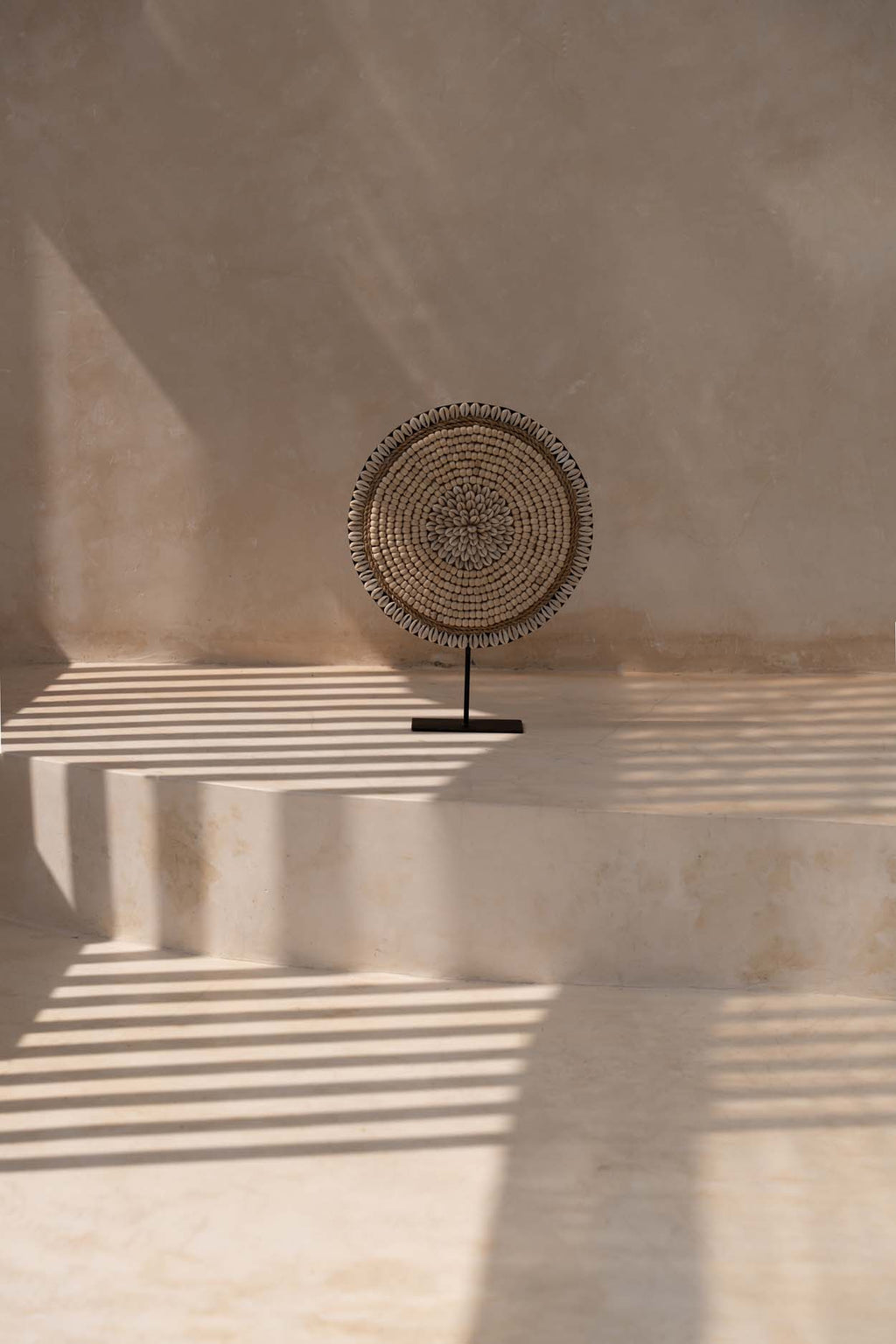 Shell Martinique Sur Pied - Naturel Blanc