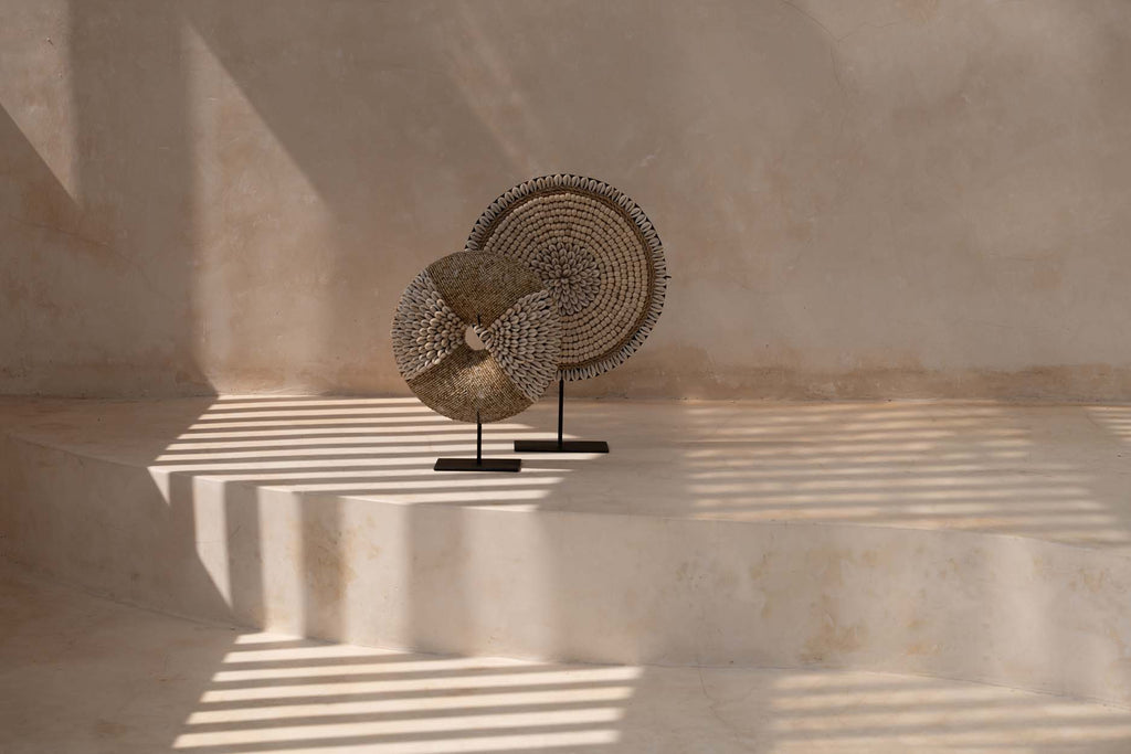 Shell Martinique Sur Pied - Naturel Blanc