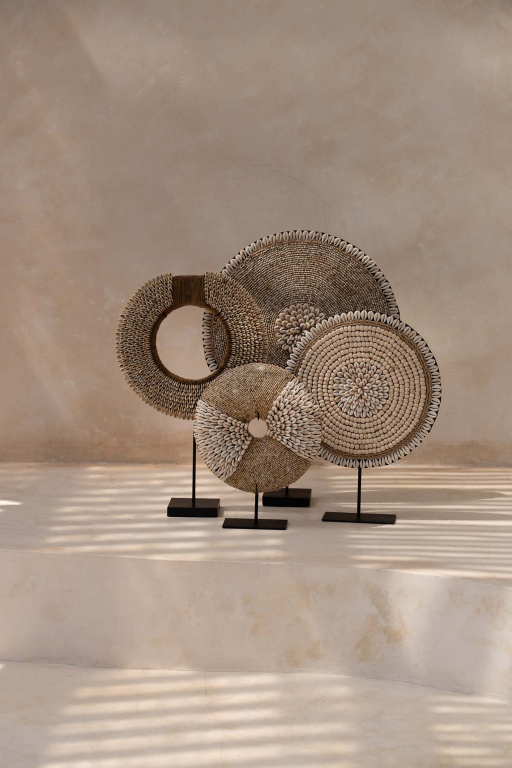 Shell Martinique Sur Pied - Naturel Blanc