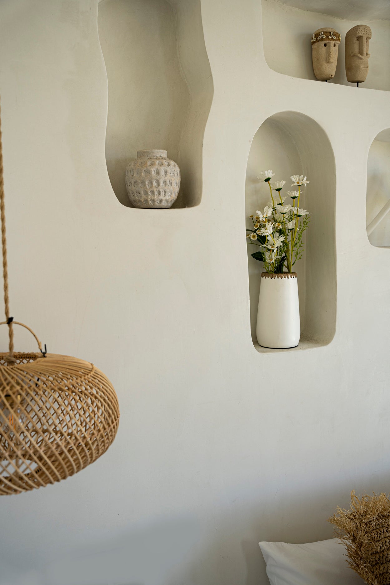 Le Vase Sneaky - Blanc Naturel - S