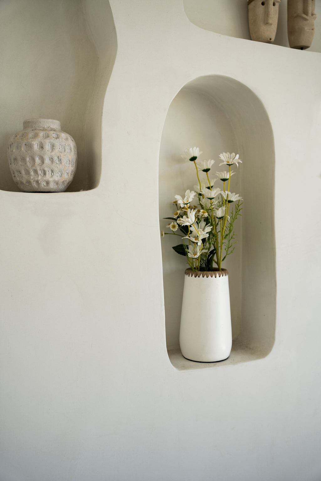Le Vase Sneaky - Blanc Naturel - S