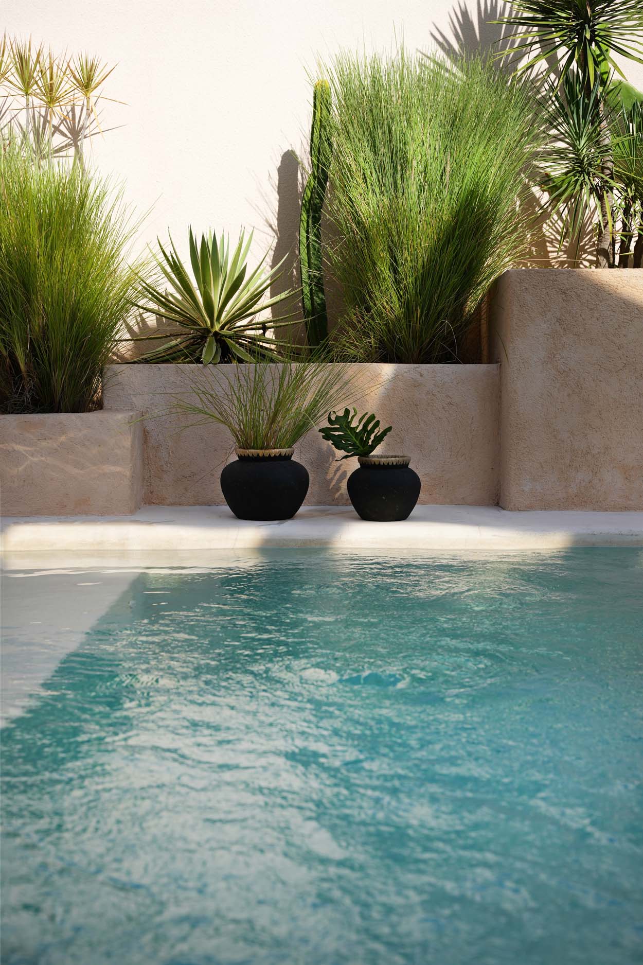 Le Vase Styly - Noir Naturel - M