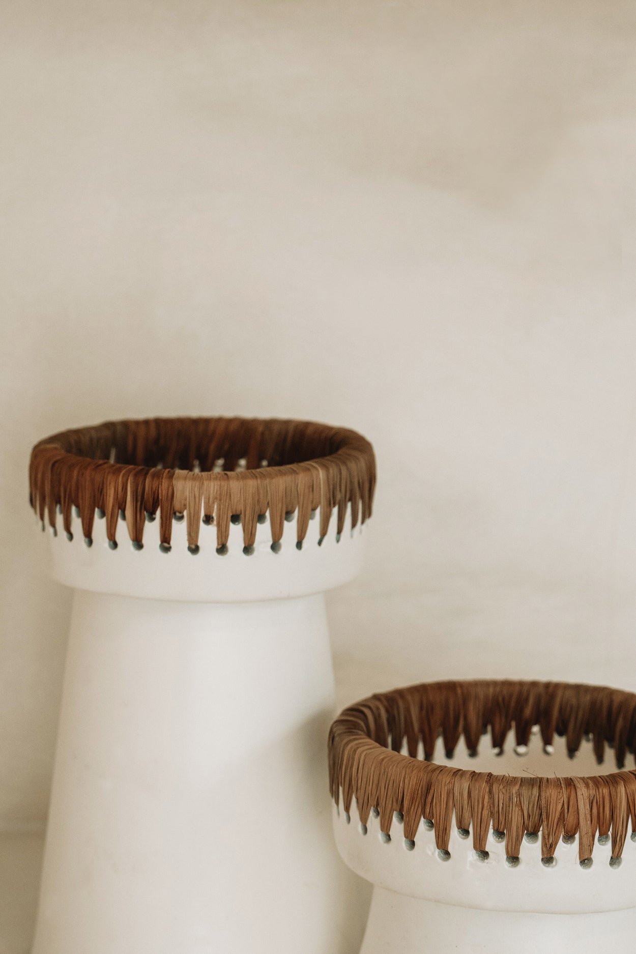 Le Bougeoir Pretty - Blanc Naturel - S