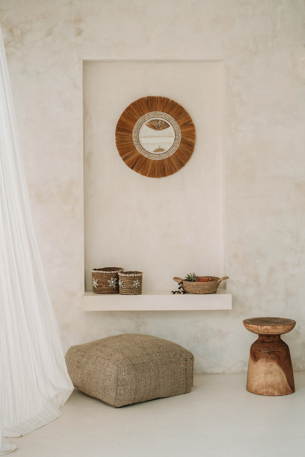 Le Plateau en Raphia - Naturel - S