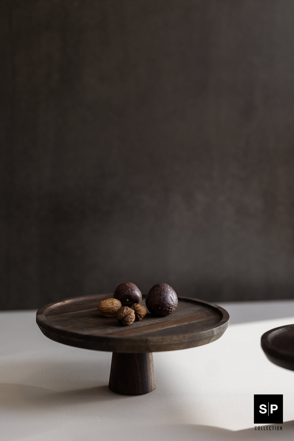 Plat à tarte sur pied 30xH12cm