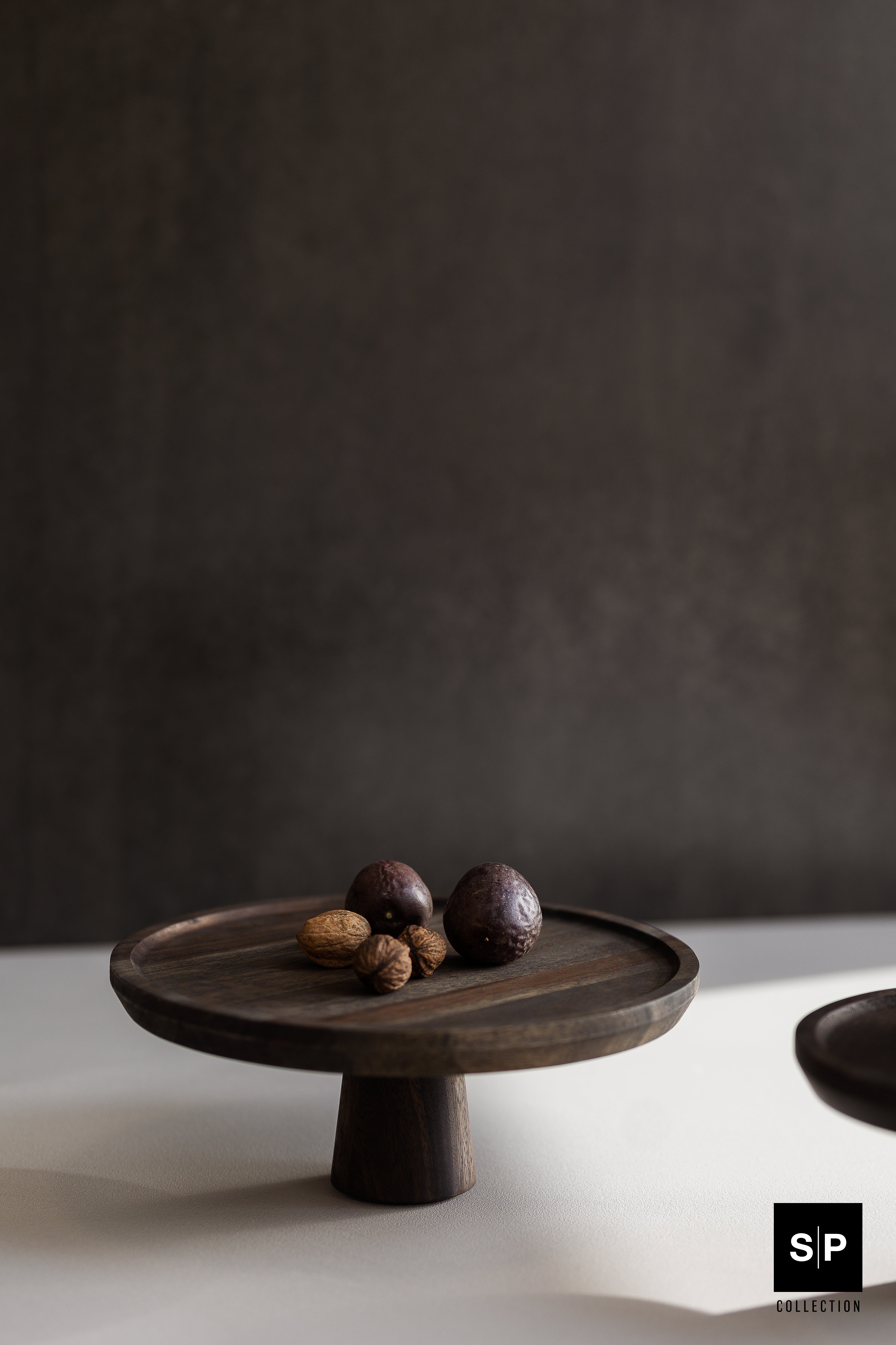 Plat à tarte sur pied 30xH12cm