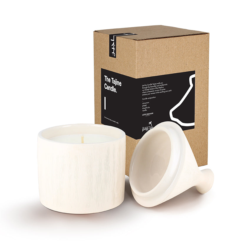 Tajine candle White - Senteur skin jbir
