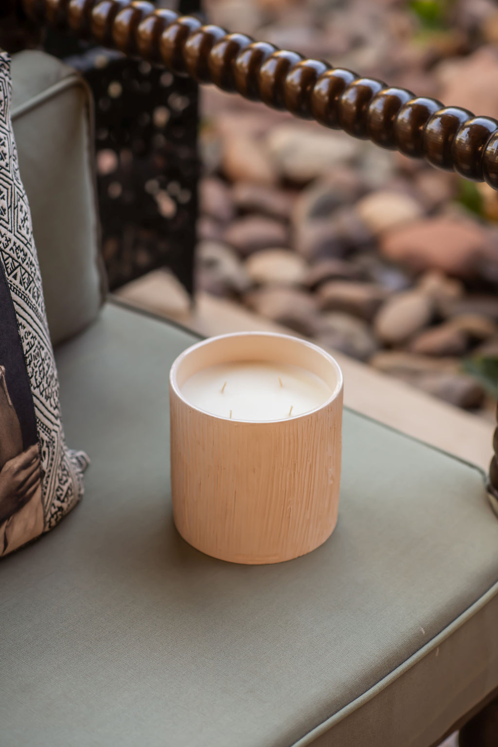 Striée blanche S - Senteur Fleur d'oranger