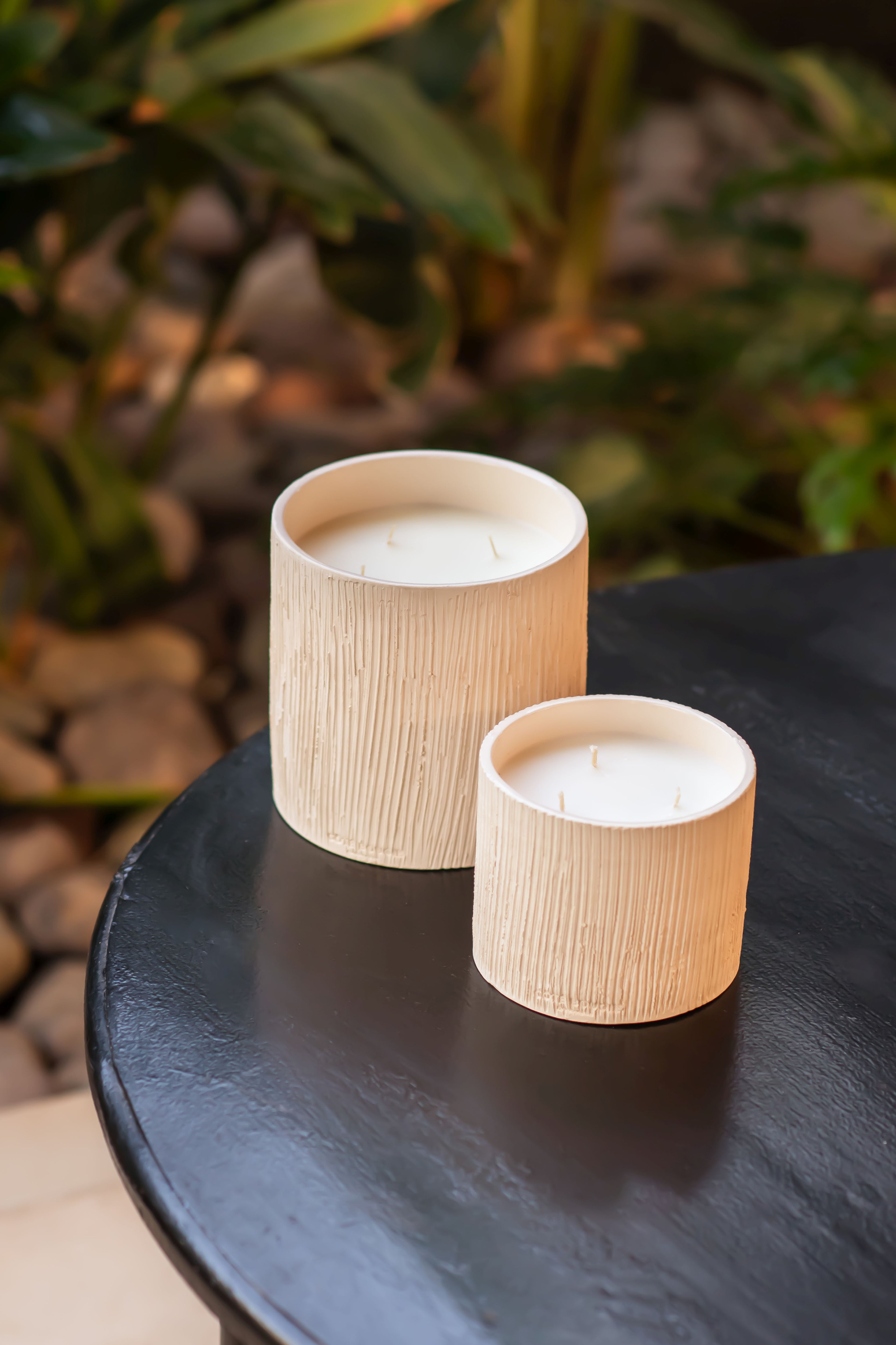 Striée blanche S - Senteur Fleur d'oranger