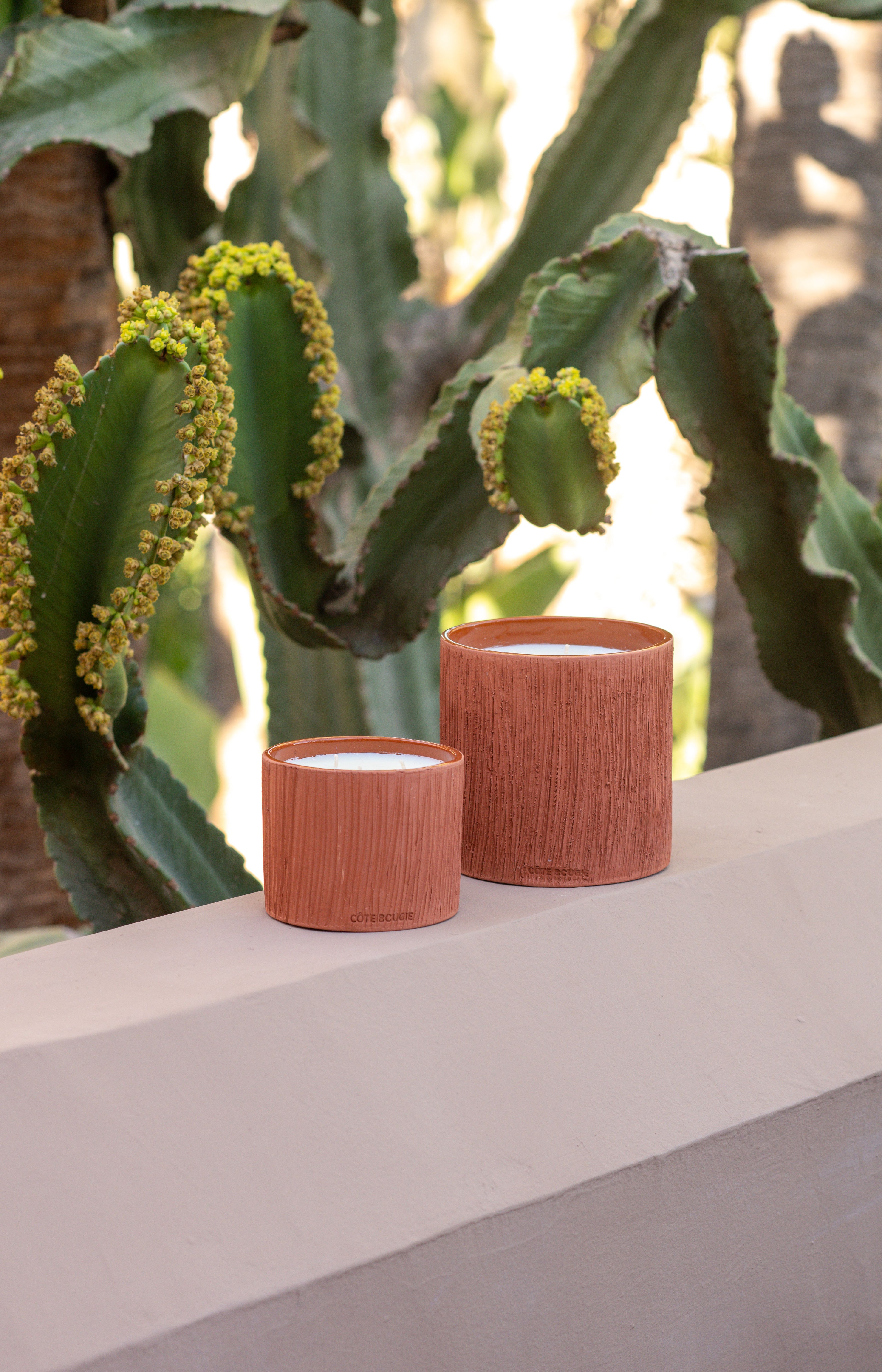 Striée Terracotta S - Senteur Ambre